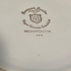 Vintage Floral China - Governor's Mansion Vogue Ceramic Industries Monmouth,