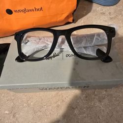 Meta Ray Ban Wayfarer Black With Green Transitions 