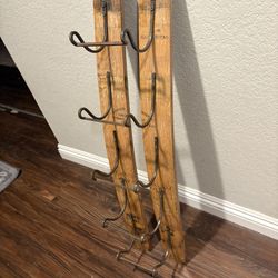 Wine Bottle Rack From Wine Barrels 