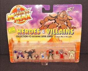 🔥 Mighty Max Heroes & Villains #2 Lava Lord Sealed Unopened 1994 Vintage 🔥