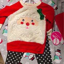 Girl Christmas outfit 12 months