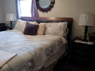 King Size bedroom set from ashleys