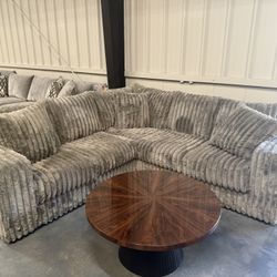 100x100 Plush Sectional