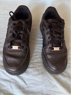 Nike Airforce 1 Black Youth 4Y