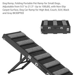 New Hoobro Portable Pet Dog Ramp