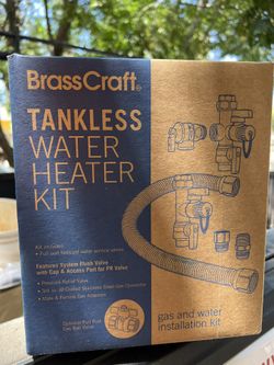 Water Heater Valve Kit