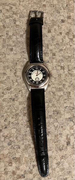 Vintage Fossil Harley-Davidson Speedometer Dial Watch