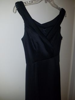 Long, Black Dress