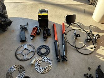 Bunch of tuttio e bike parts NOT FREE