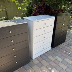 Chest 5 Drawer Dresser New