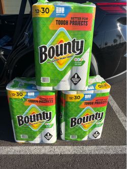Bounty paper towels brand new