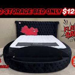 ‼️BACK IN STOCK‼️ Brand New King Storage Bed Now Only $1299.00!!