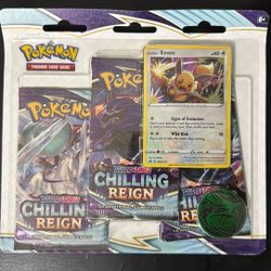 Chilling Reign 3 Pack Blister ( Eevee & Snorlax)