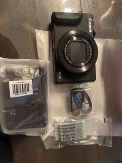 Canon PowerShot G7 X Mark III - 20.1MP Point & Shoot Digital Camera - Black.