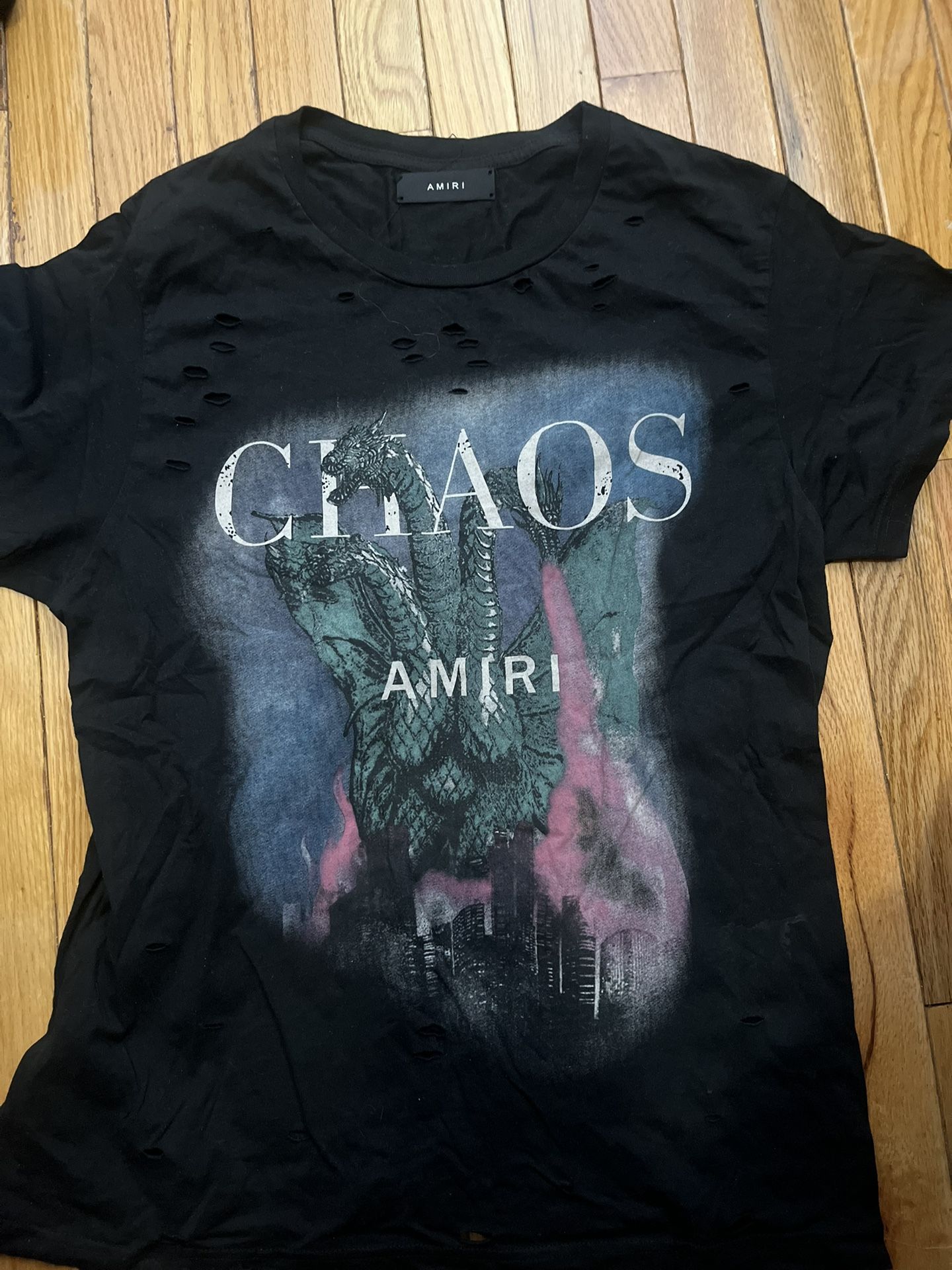Amiri Chaos Destroyed Hydra Kiju Tshirt