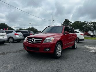 Mercedes-Benz GLK-Class SUV Red