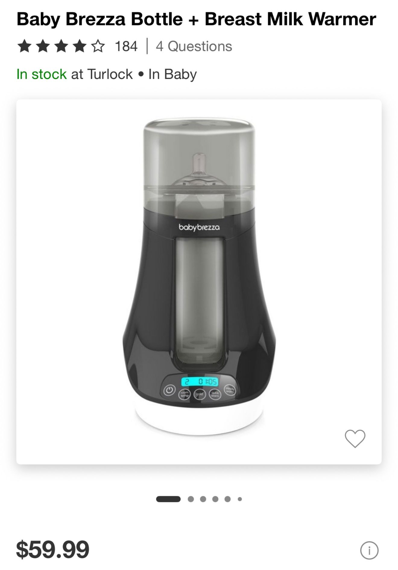 Bottle Warmer