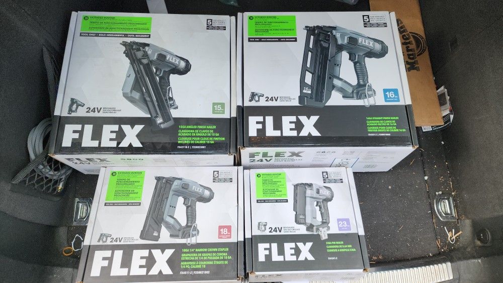 Finish nailers nailgun 23ga angled 15ga 18ga 16ga battery 24v flex nail gun
200$ each