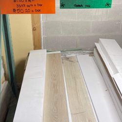 Luxury Vinyl Plank Flooring - $1.50 Per SF