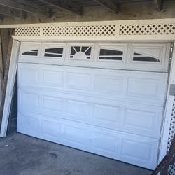 Garage Door Spring Adjustment And Replace 