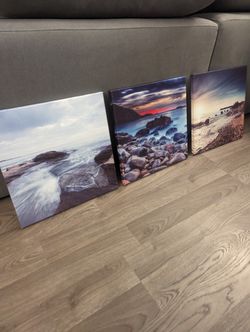 Nature Ocean Canvas Set Of 6