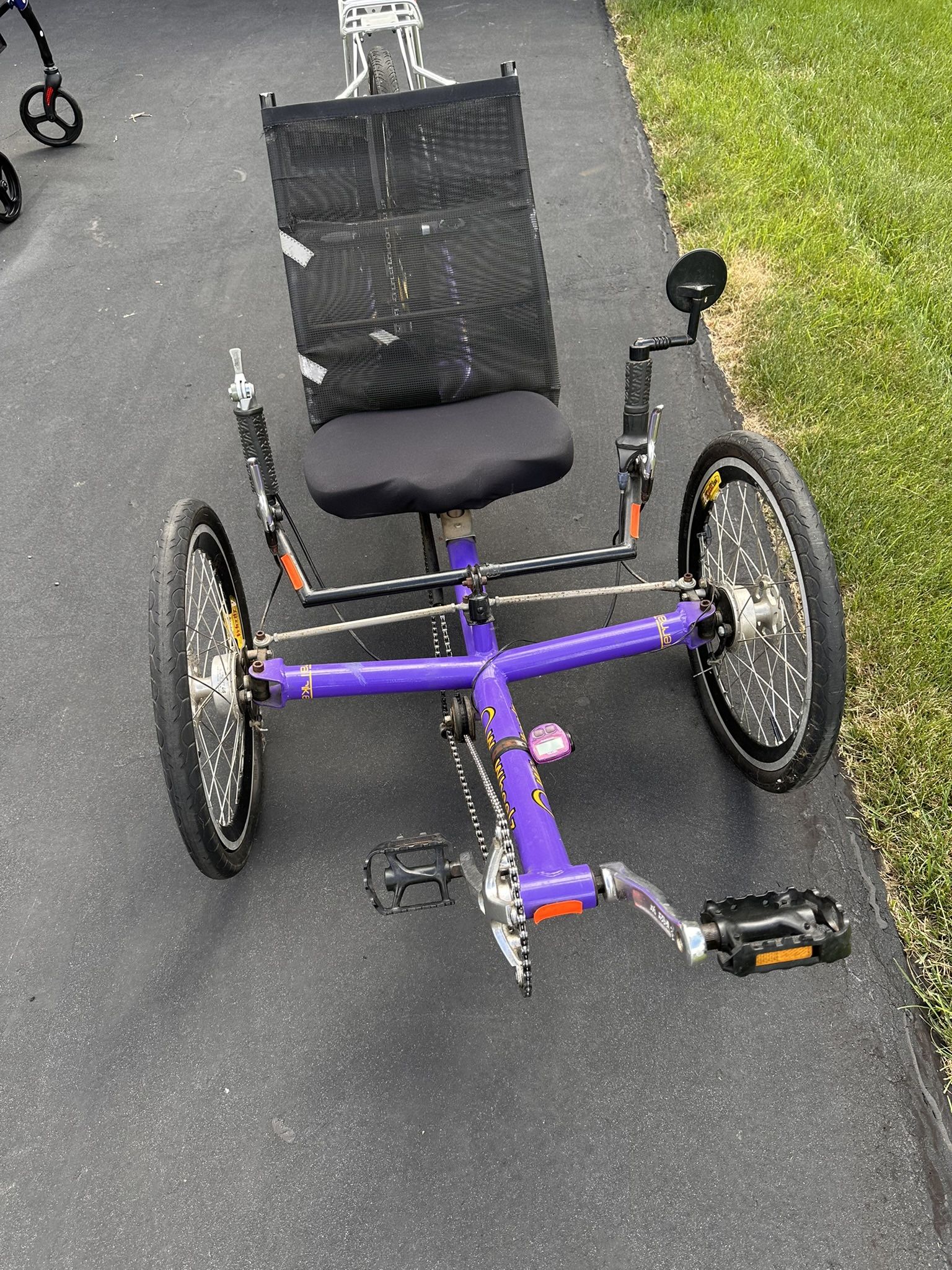 WizWheelz TerraTrike Recumbent Bike For Sale