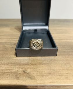 Men’s 18K Gold Over Sterling Silver Crown Ring