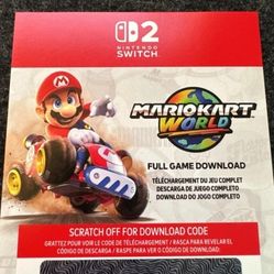 Mario Kart World Digital Game Voucher For The Nintendo Switch 2