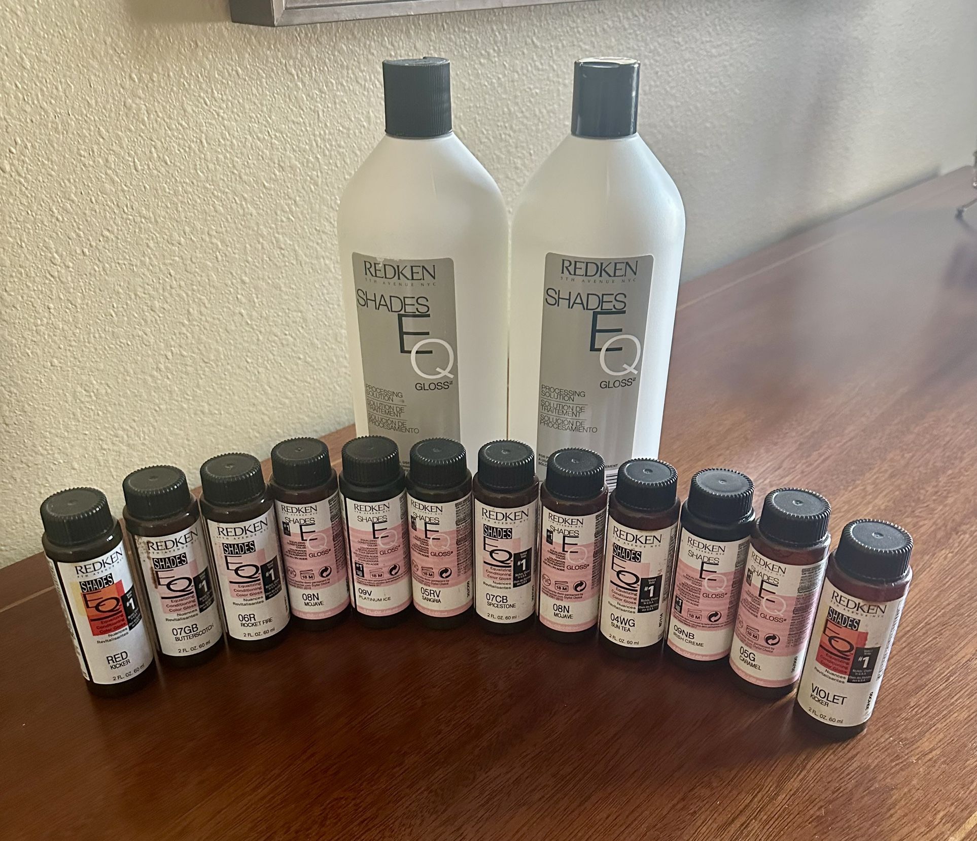 REDKEN SHADES EQ PROFESSIONAL HAIRCOLOR BUNDLE