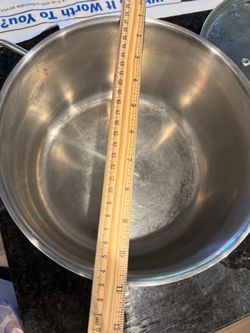 Large Stainless Steel Stock Pot