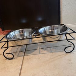 Doggie Raised Food Bowl