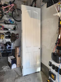 Tall Solid wood custom doors - like new