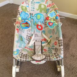 Kid, Infant, Baby Rocker, Bouncer, Vibration Chair 