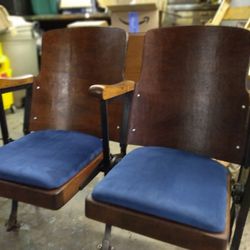Antique Theater Seats