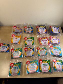 Lot of 15 Vintage Hot Wheels McDonald's Happy Meal Toys Sealed 1(contact info removed)