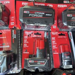 Milwaukee Batteries Brand New M12 / M18 