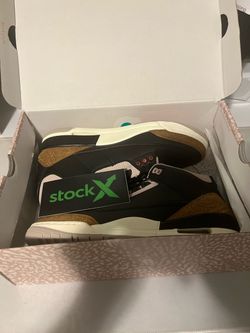 Air Jordan 3 Black Gold Sneakers