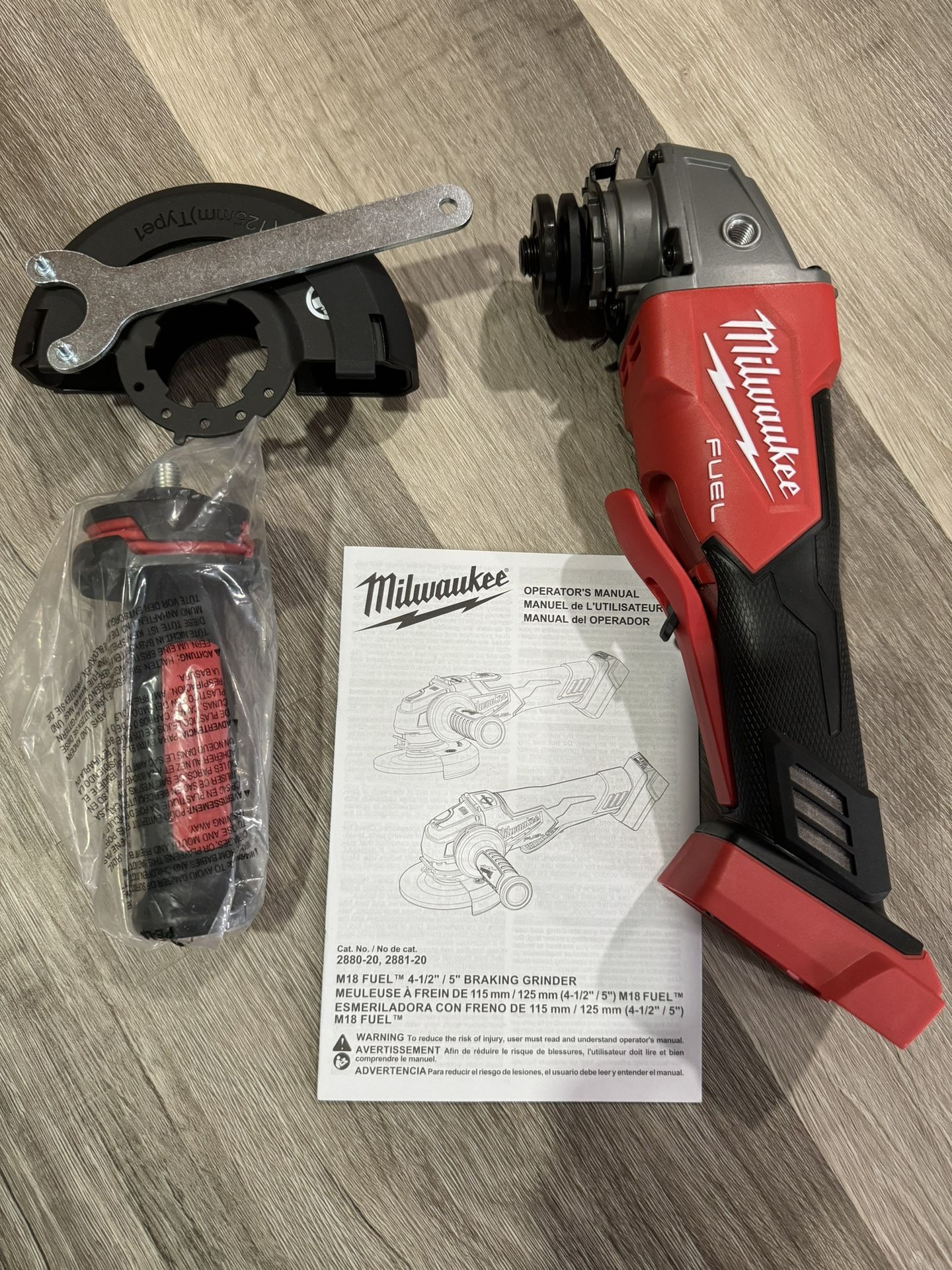 Milwaukee 4.5- 5in Grinder