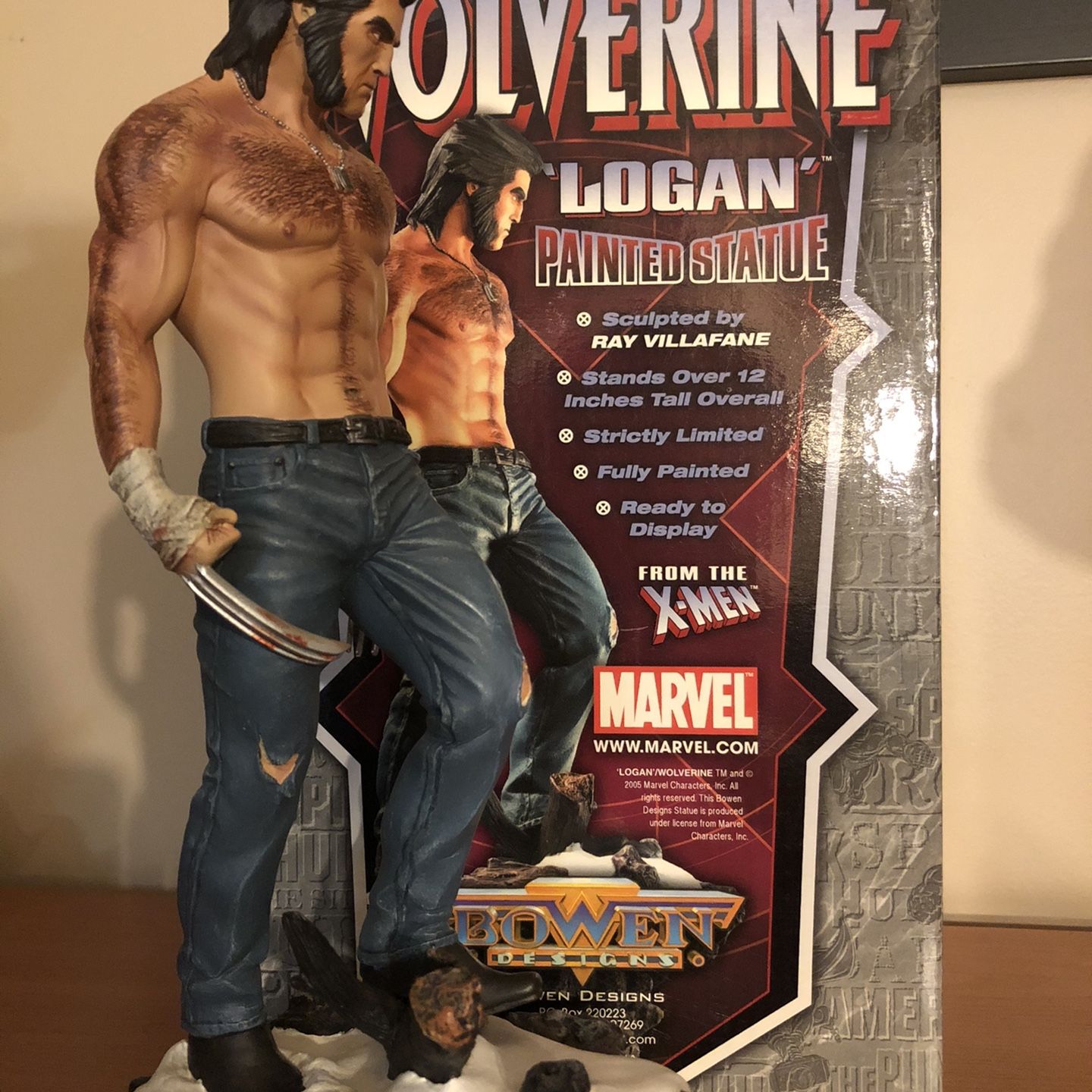 Bowen Wolverine Statue- Mint Low#74