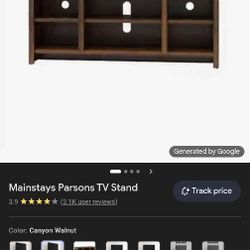 42 Inch TV Stand / Holds Up To 50 Inch Tv