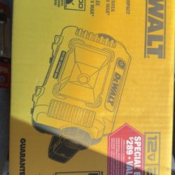 Dewalt Light & Battery & Charger 