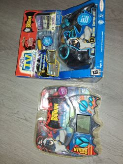 Batman Plug & Play TV Game + LCD Handheld Game Bundle
