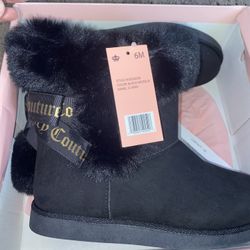 Black Juicy Couture Boots 