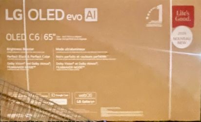 *NEW* LG - 65" OLED Class C6 Series evo AI 4K Smart webOS TV (2026)