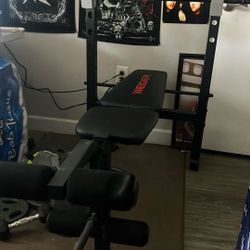 Bench Press Weight Lifting Set For Beginners 
