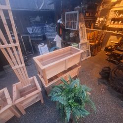 Cedar Rectangular Planter