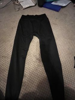 Black seamless leggings 