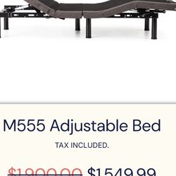 Black Richmat Adjustable Bed