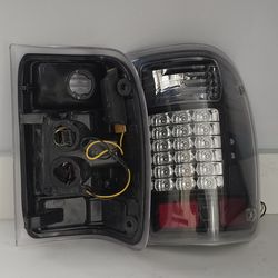 Ranger LED tail lights (black)