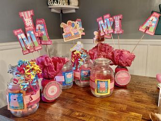 Peppa Pig- party table decorations